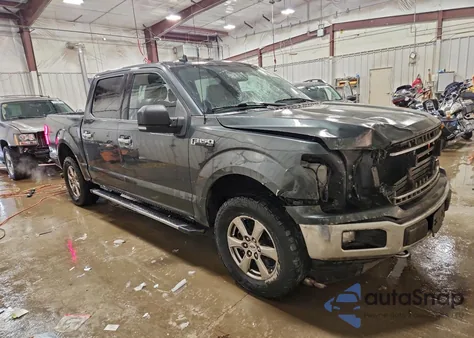 2018 Ford F150 Supercrew из США, поврежденный, VIN 1FTEW1EP9JKF51582